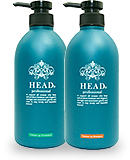 HEAD®プロフェッショナル ボリュームアップヘアケア製品イメージ